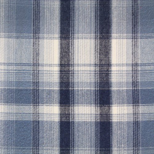 art gallery fabrics | flanell | highlands flannel | prairie plaid earl grey