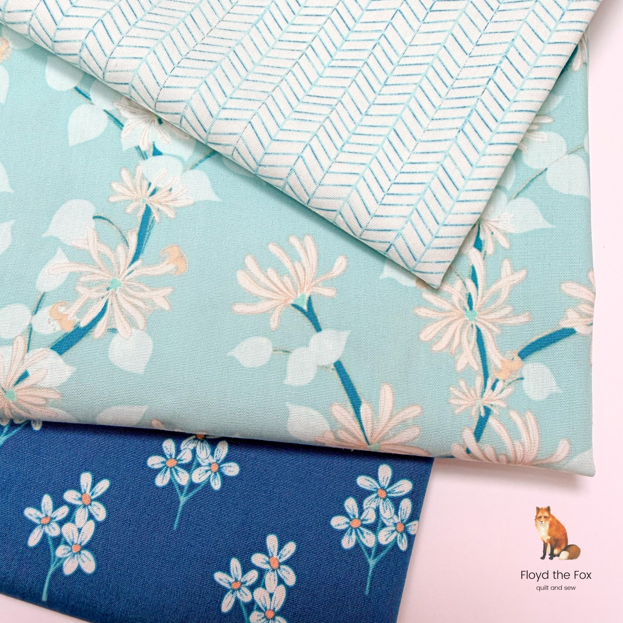 art gallery fabrics | patchworkstoff | gulf breeze | coastal jasmine - floydthefox