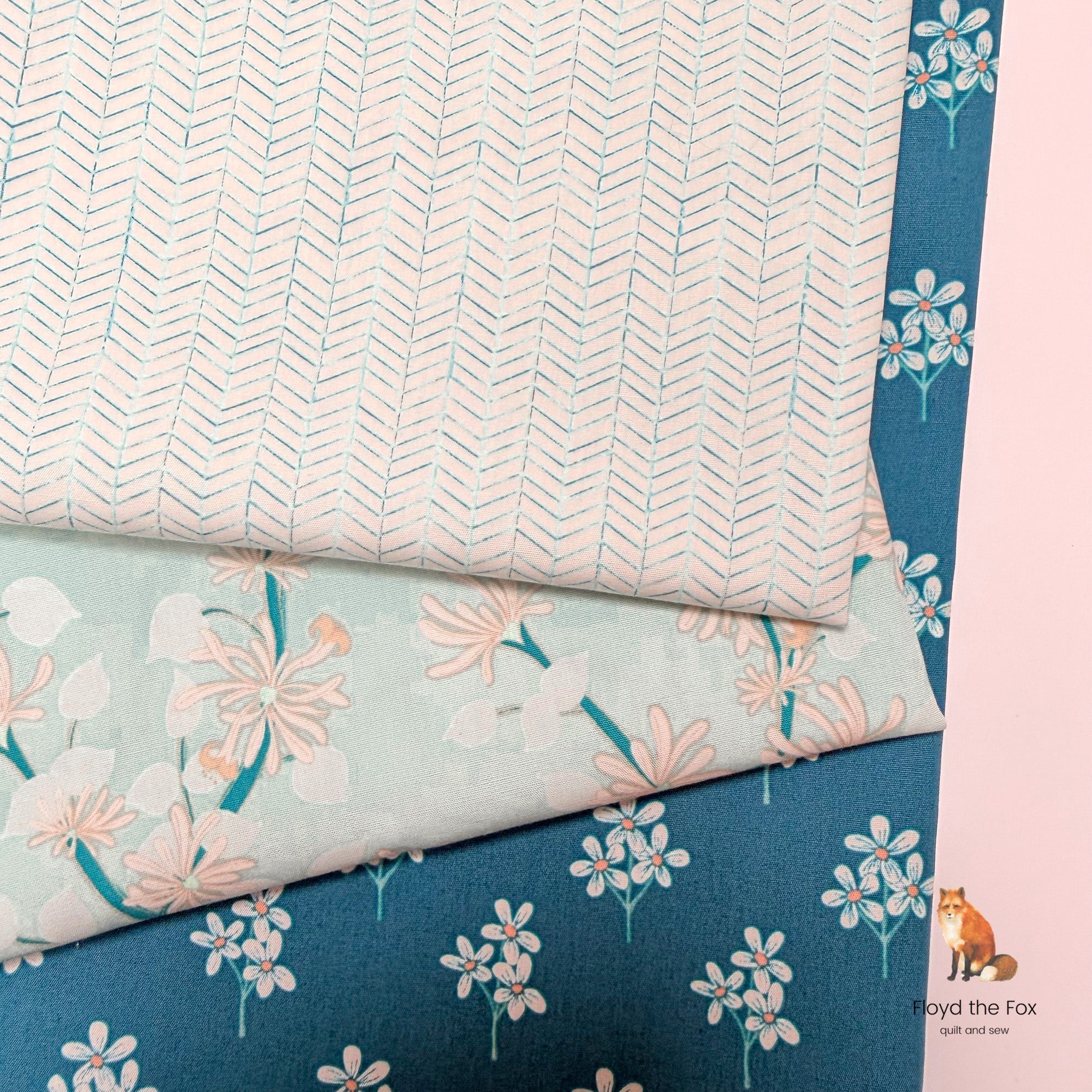 art gallery fabrics | patchworkstoff | gulf breeze | lagoon drift - floydthefox