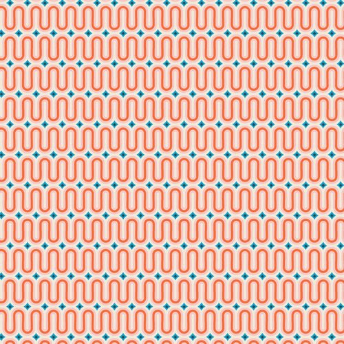 art gallery fabrics | sunburst | good vibes tangerine - floydthefox