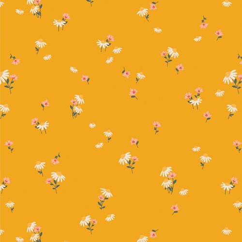 art gallery fabrics | the flower fields | delicate buttercup - floydthefox