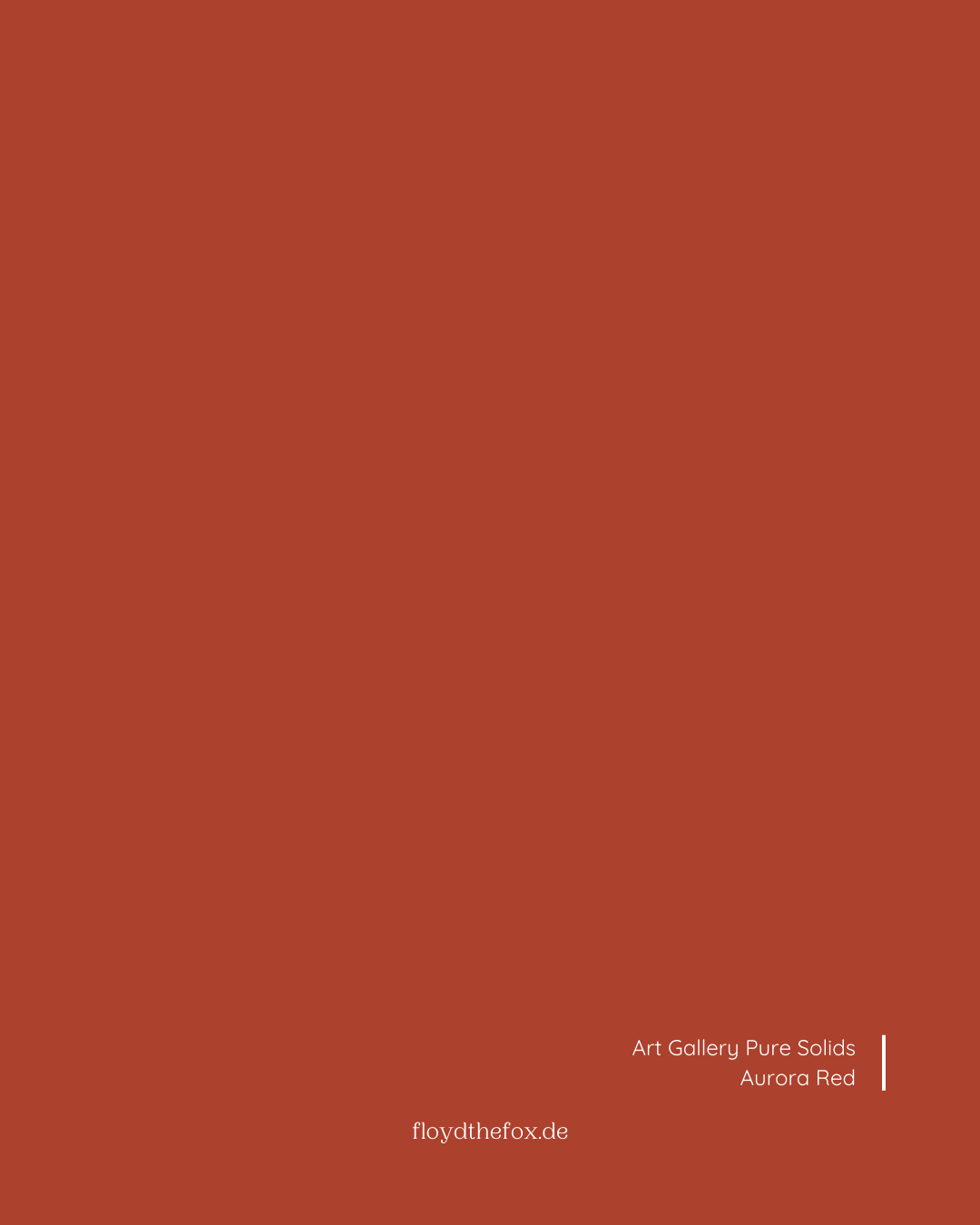 aurora red | art gallery PURE solids - floydthefox