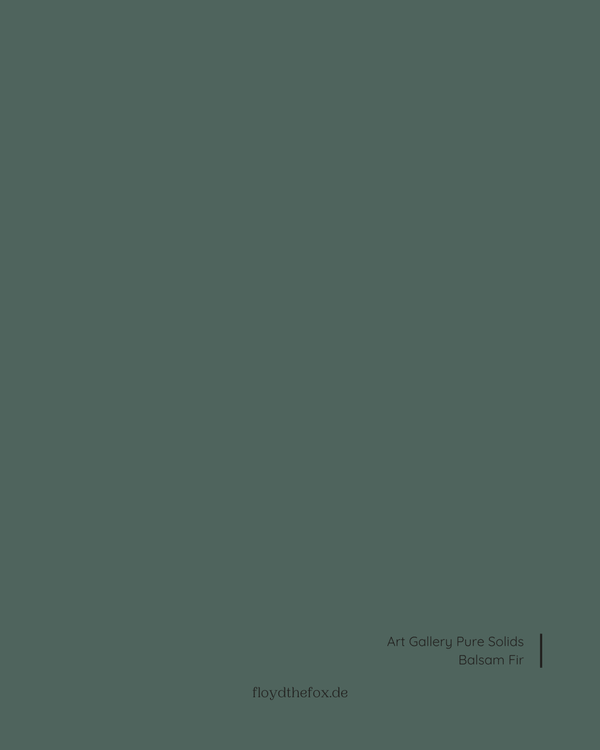 balsam fir | art gallery PURE solids