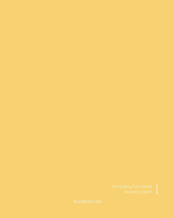 banana cream | art gallery PURE solids