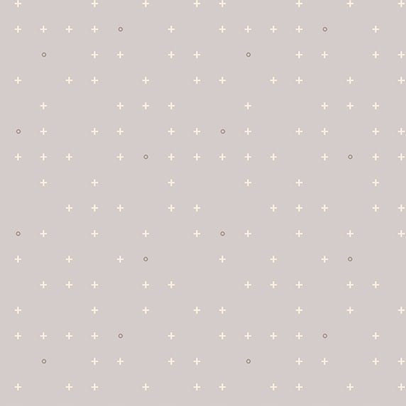 blank quilting co | sugar dreams | gray - crosses & naughts - floydthefox