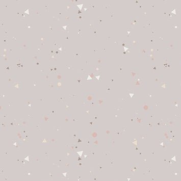 blank quilting co | sugar dreams | gray - triangles & specks - floydthefox