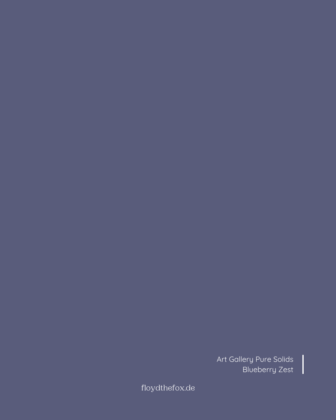 blueberry zest | art gallery PURE solids - floydthefox