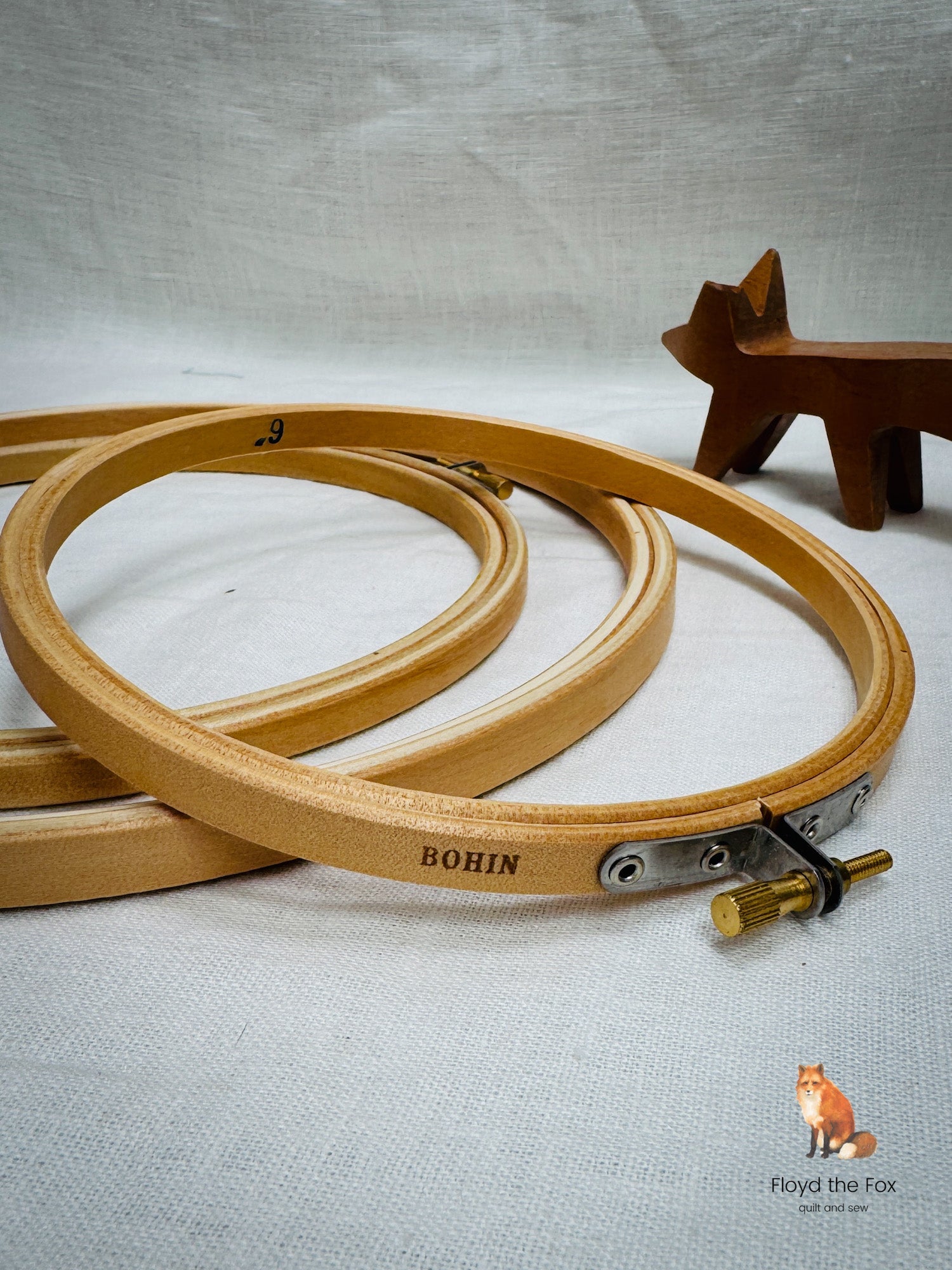 bohin | stickrahmen aus holz - floydthefox