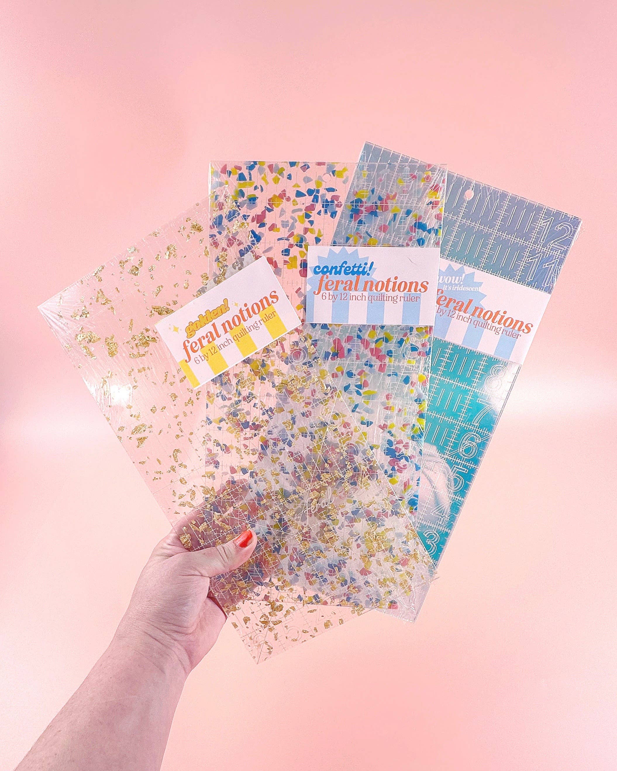 quiltlineal | feral notions | 6" x 12"