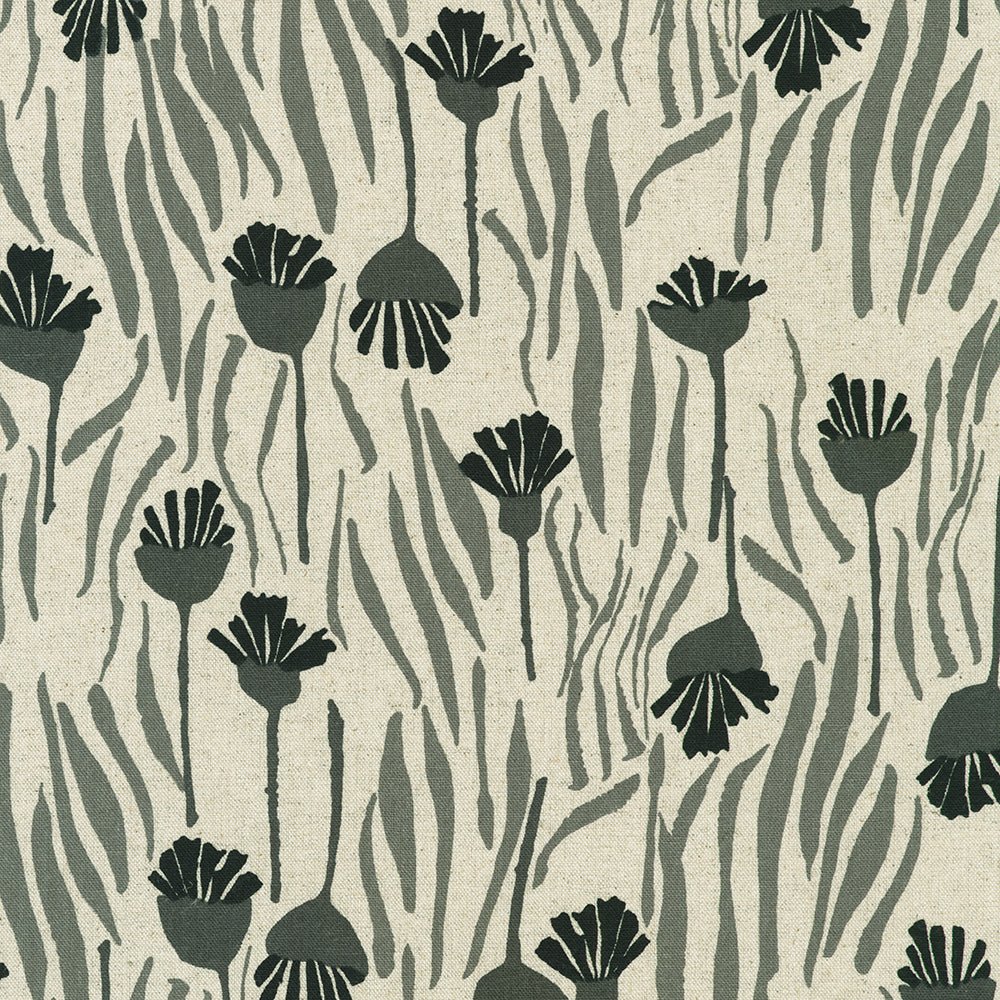 canvas | robert kaufman | noodlehead | orchard run | floral natural - floydthefox