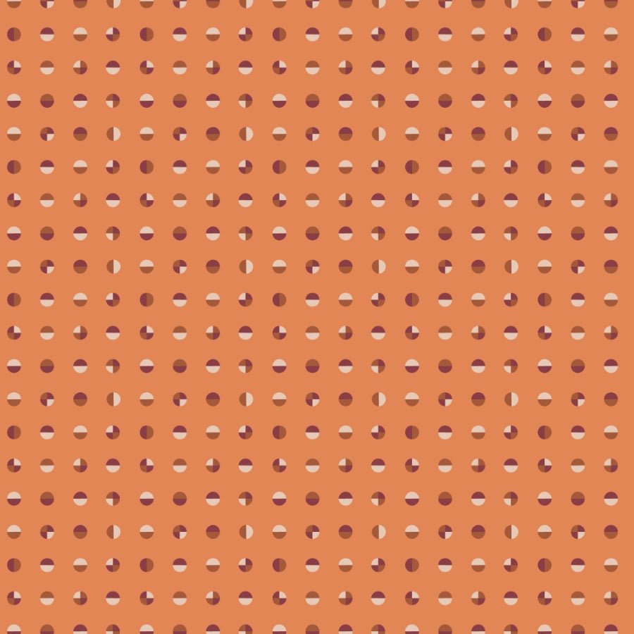 cloud9 fabrics | patchworkstoff | american bold | circular ochre - floydthefox