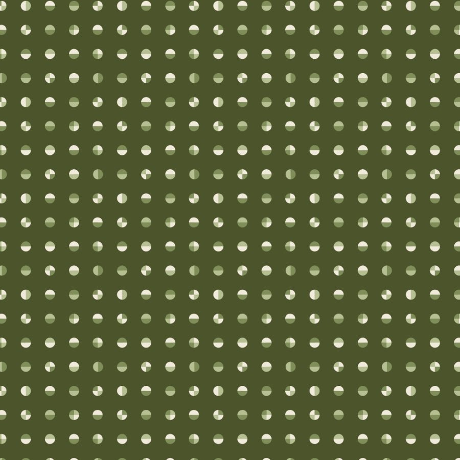 cloud9 fabrics | patchworkstoff | american bold | circular quite green - floydthefox