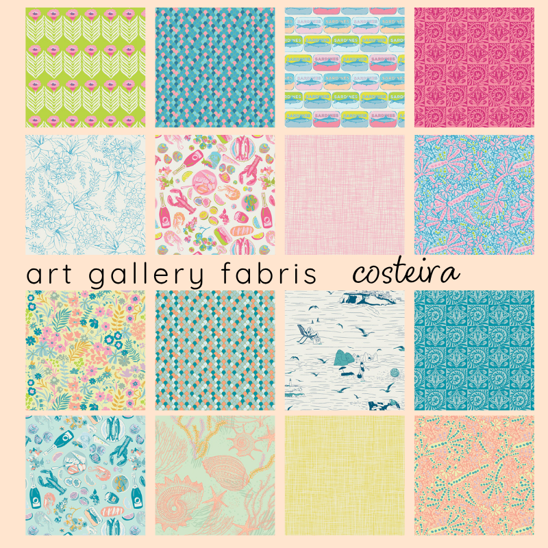 art gallery fabrics | fat quarter bundle | costeira