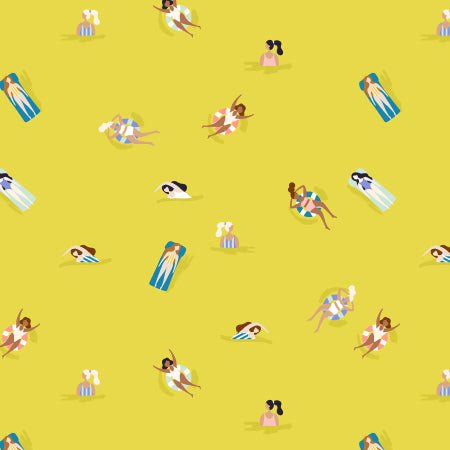 cotton+steel | a sunshine story | drift away | catching a vibe - floydthefox