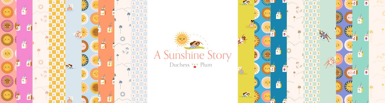 cotton+steel | a sunshine story | sandy shores | a day well spent - floydthefox