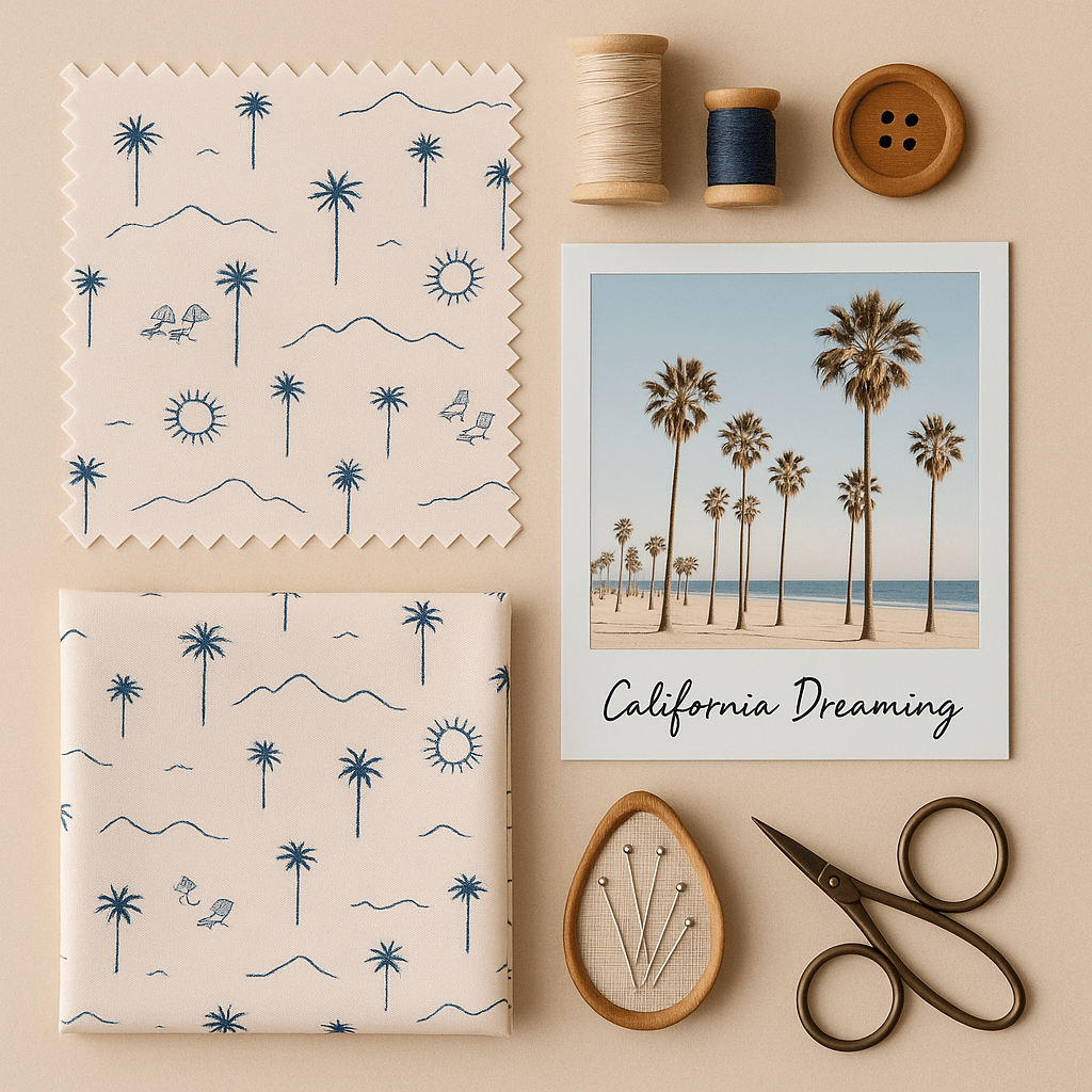 cotton+steel | a sunshine story | sandy shores | a day well spent - floydthefox