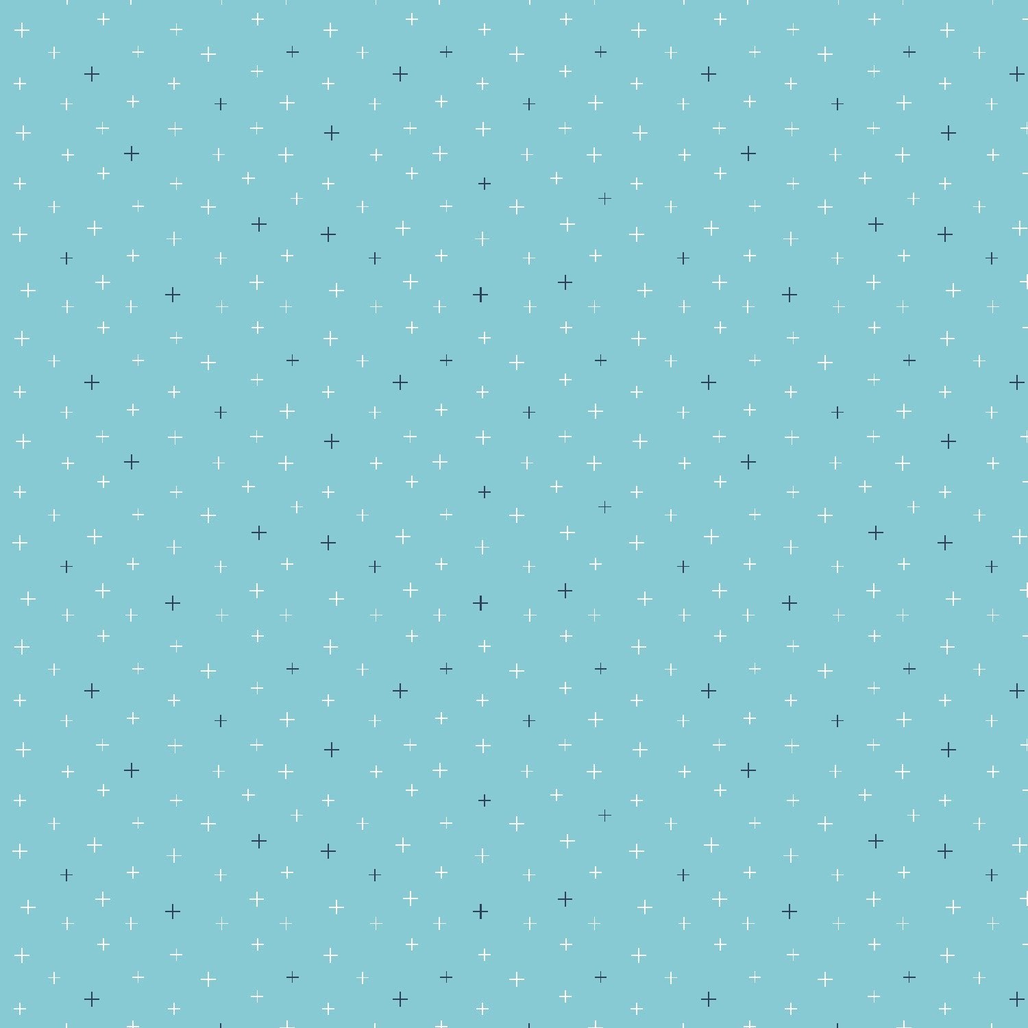 cotton+steel basics | be positive | serenity - floydthefox