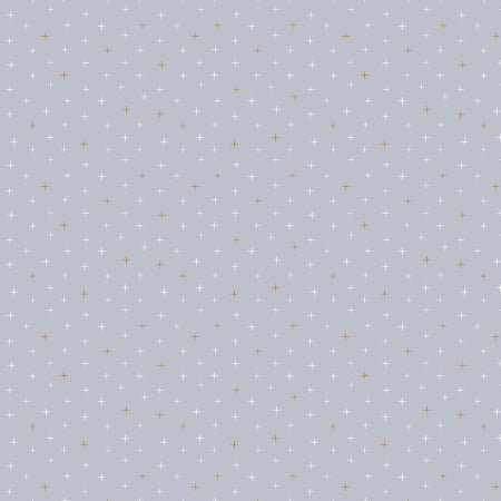 cotton+steel basics | be positive | violet dusk metallic - floydthefox