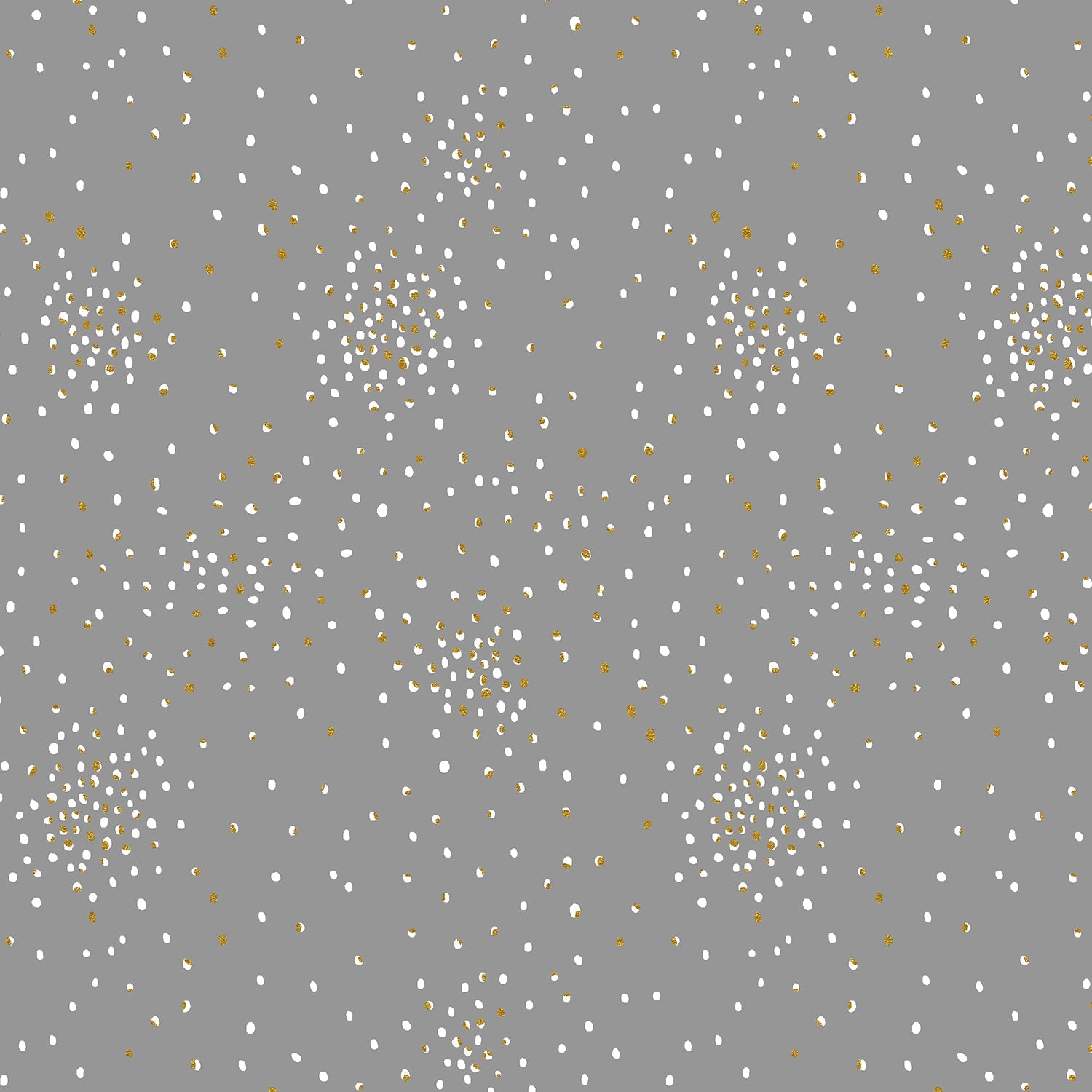 cotton+steel basics | clusters | castle metallic - floydthefox