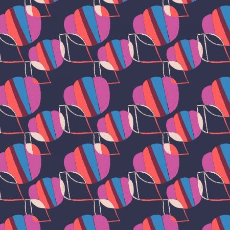 cotton+steel | dream ensemble | sunrise calling - head in the clouds - floydthefox