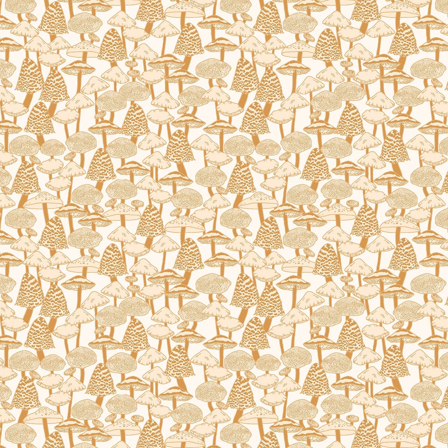 cotton+steel | falls enchantment | mushroom love | mustard - floydthefox