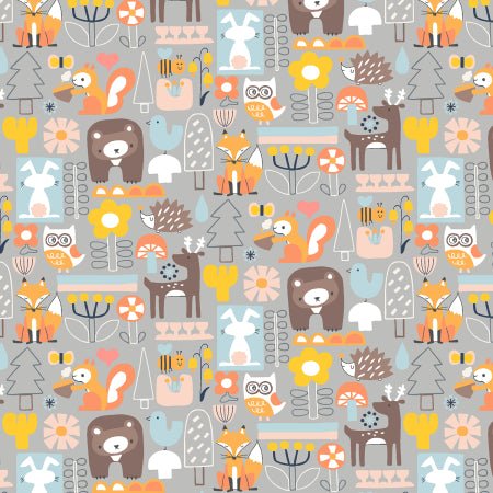 cotton+steel | kanpeki na hi | sinrin yoku | no gray days - floydthefox