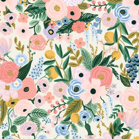 cotton+steel | rifle paper co | garden party | ivory - floydthefox
