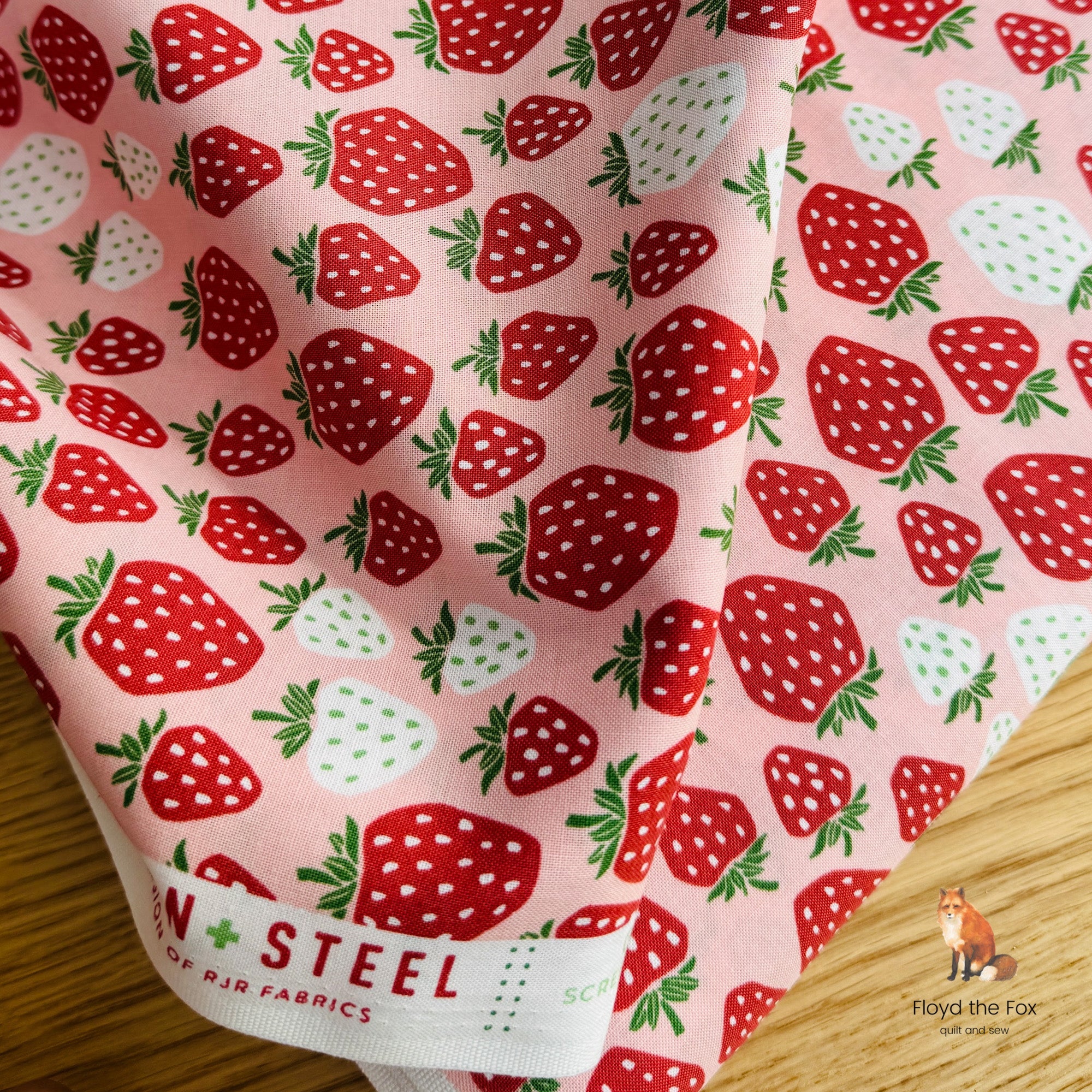 cotton+steel | under the apple tree | queen of berries | summer red - floydthefox