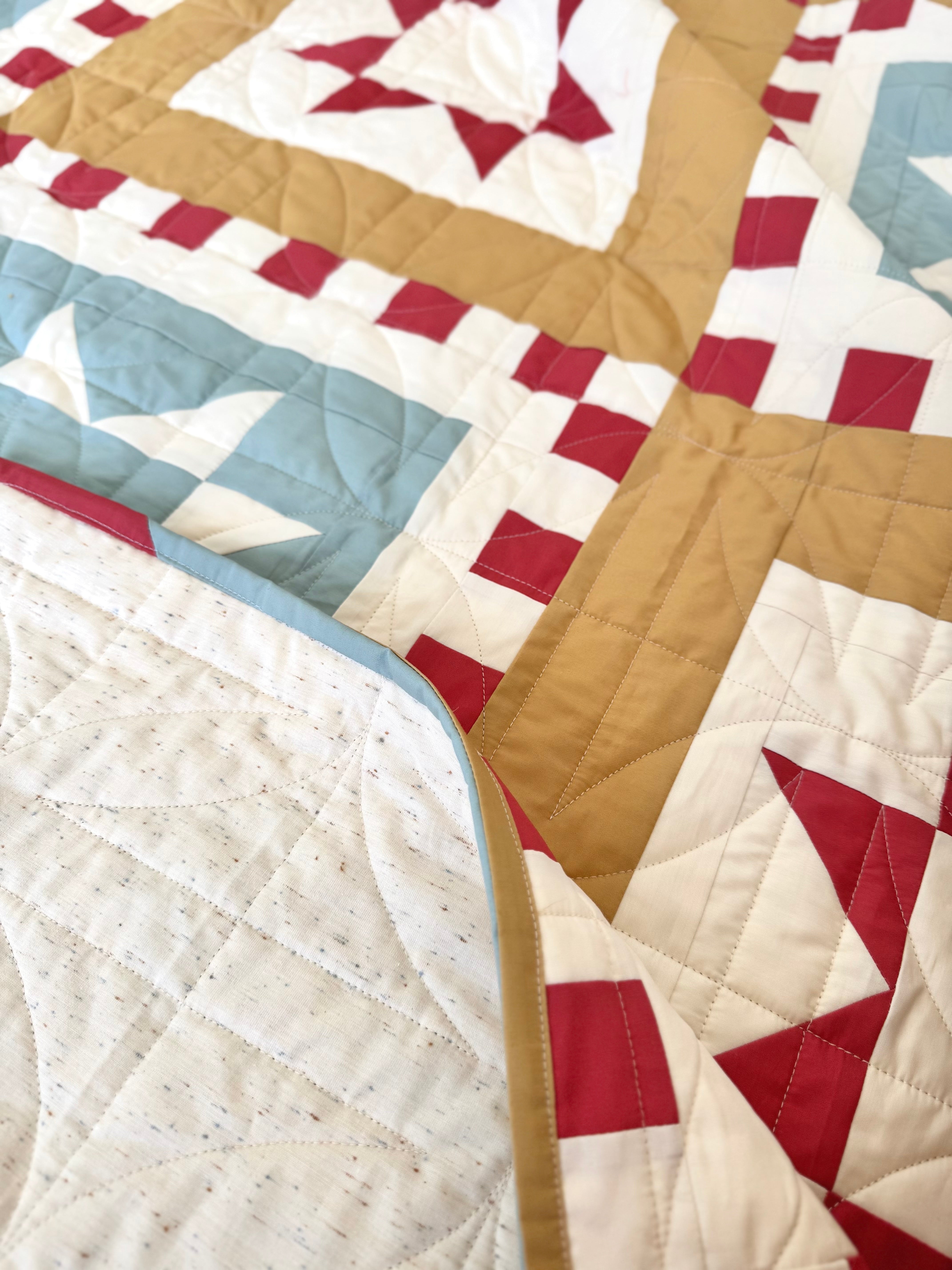quiltkit | sew and sew quilting co | postcard quilt cover