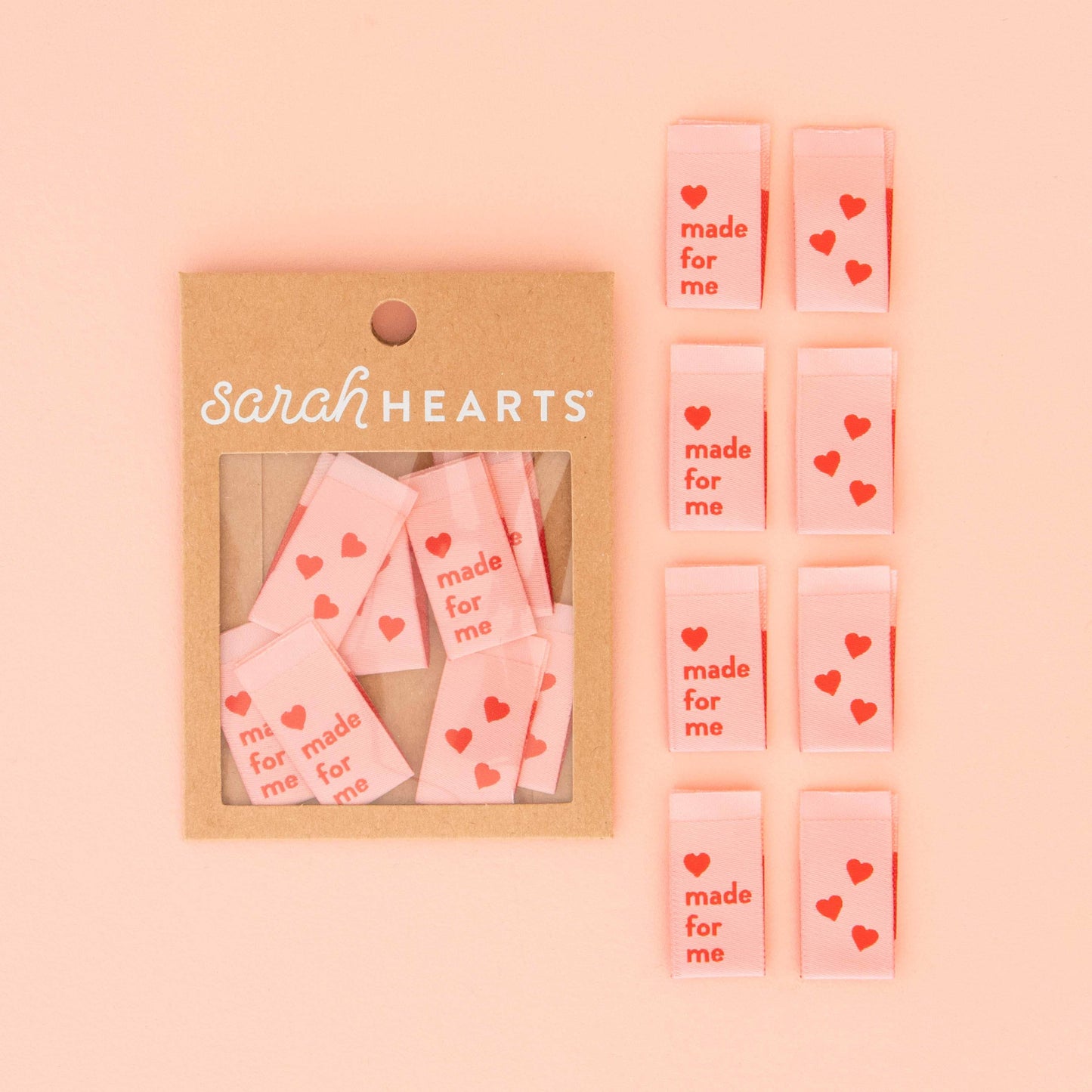 webetiketten | sarah hearts | made for me