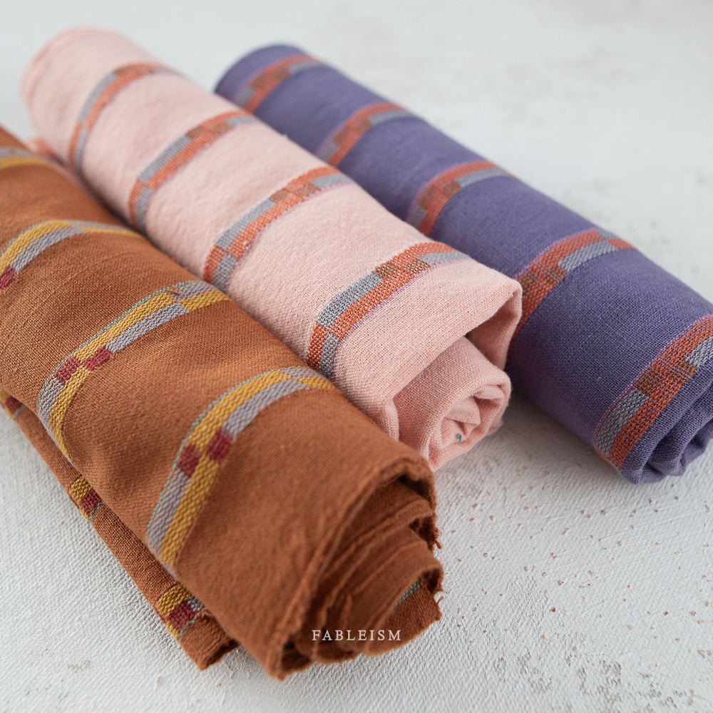 fableism | canyon springs | track stripe in blossom pink - floydthefox