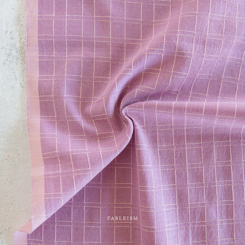 fableism | golden hour | window pane in orchid - floydthefox