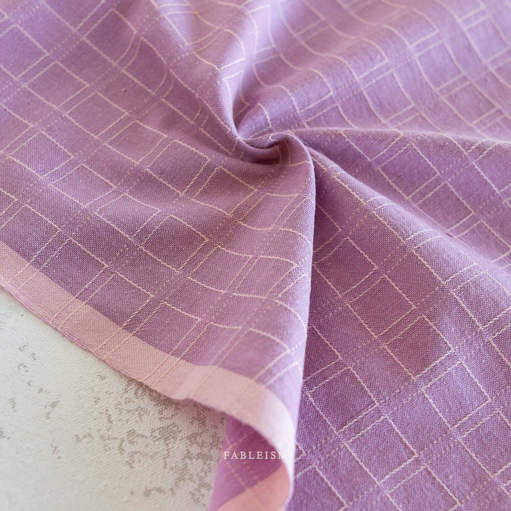 fableism | golden hour | window pane in orchid - floydthefox