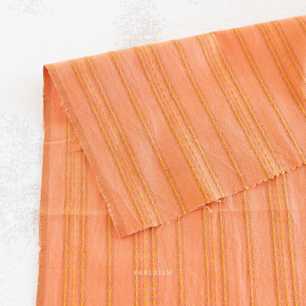 fableism | lucky loom | stitch stripe ginger - floydthefox