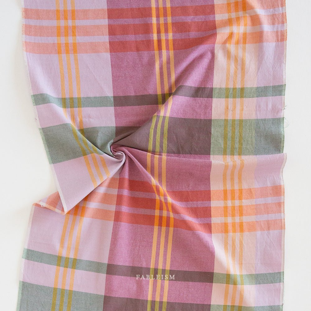 fableism | lumiere - happy checkers | house dress amaranth - floydthefox