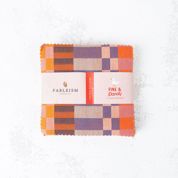 fableism supply co. | tissu patchwork | fine & dandy | charm pack 5"