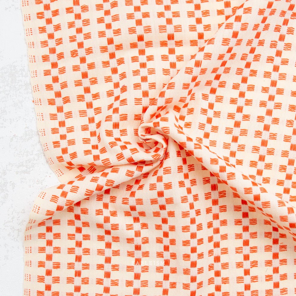 fableism supply co. | patchworkstoff | fine & dandy | basket weave in picnic - floydthefox