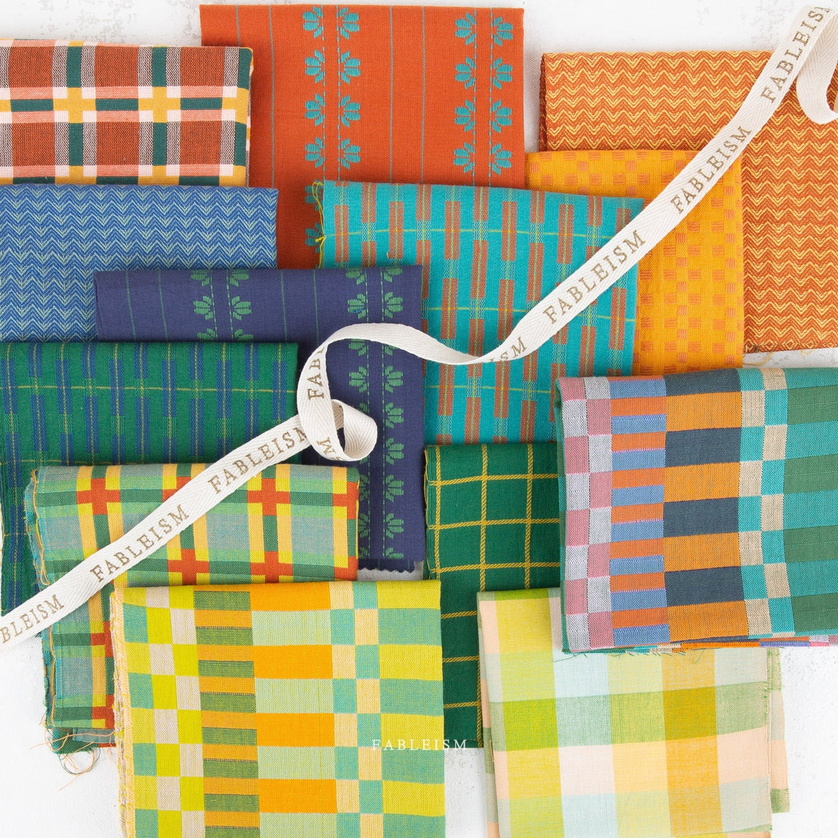 fableism supply co. | patchworkstoff | happy camper | fq bundle 13-teilig - floydthefox