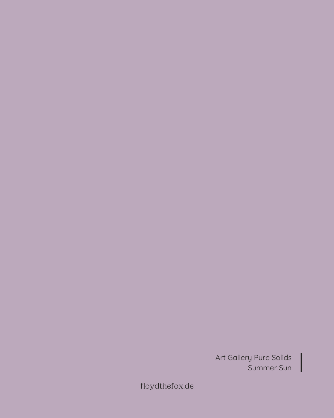 field of lavender | art gallery PURE solids - floydthefox