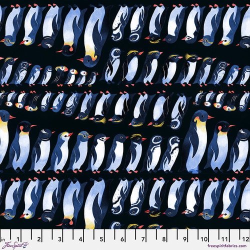 free spirit | polar seas | penguins and puffins black - floydthefox