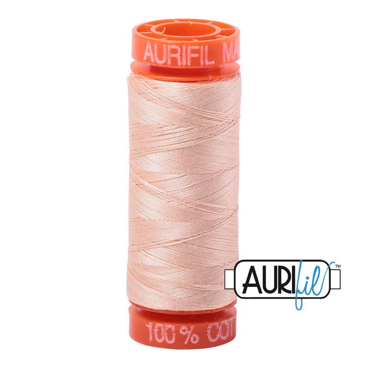 garn | aurifil | 50wt 220yd | flesh - floydthefox