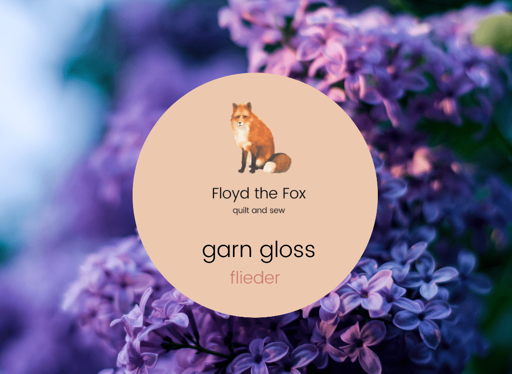 garn gloss - garnwachs frühlingsedition - floydthefox
