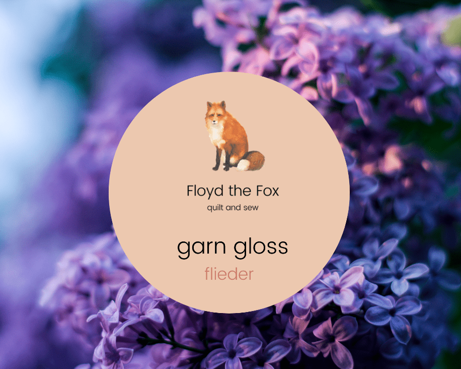 garn gloss - garnwachs frühlingsedition - floydthefox