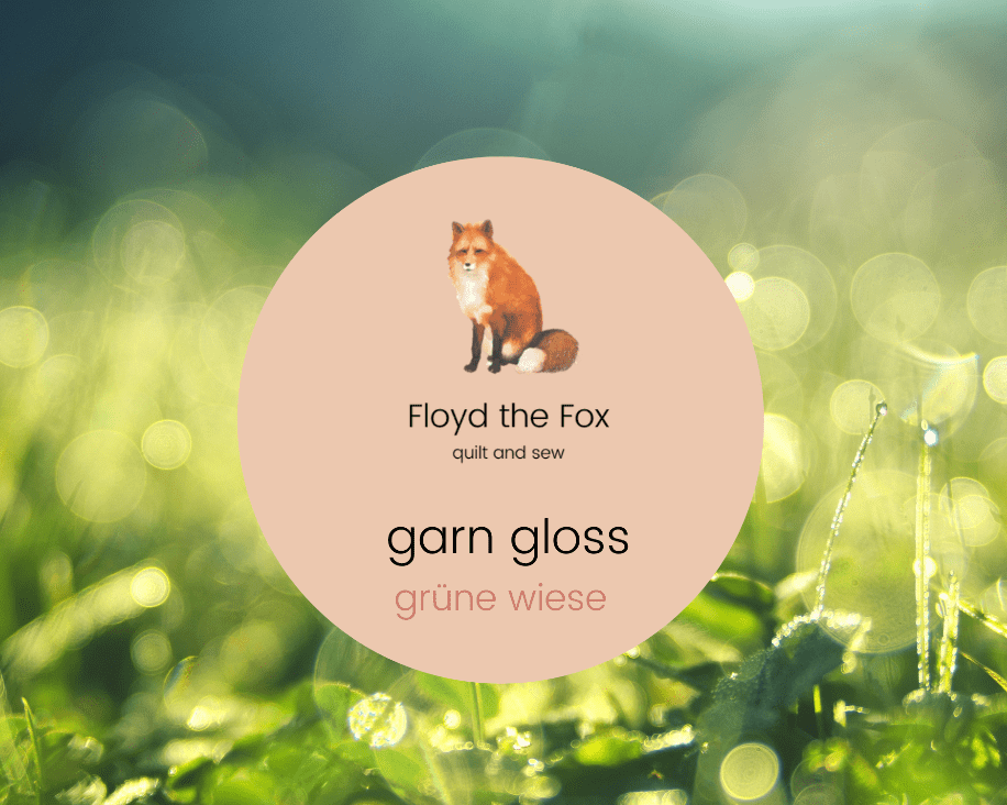 garn gloss - garnwachs frühlingsedition - floydthefox