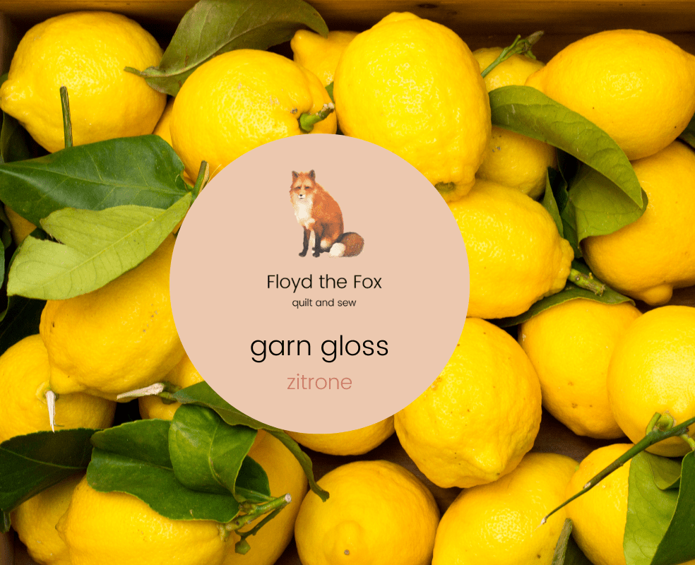 garn gloss - garnwachs zitrus - floydthefox