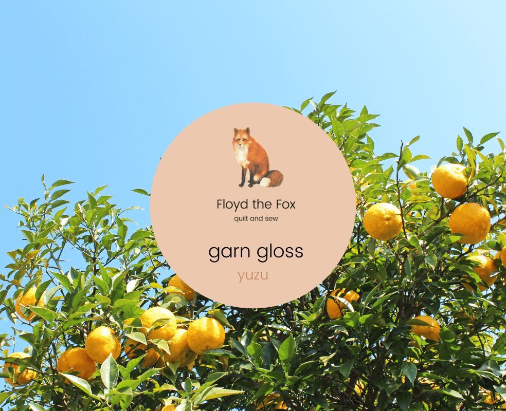 garn gloss - garnwachs zitrus - floydthefox