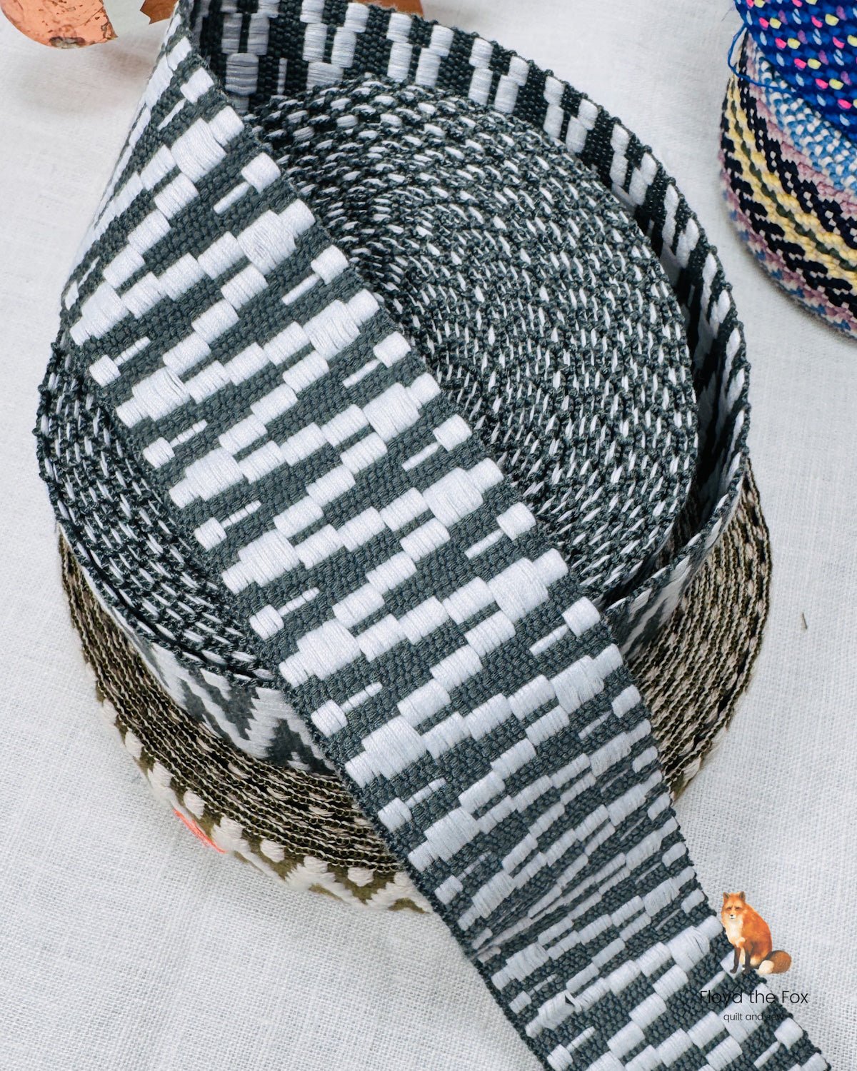 gurtband | 40mm | pixel petrol - floydthefox