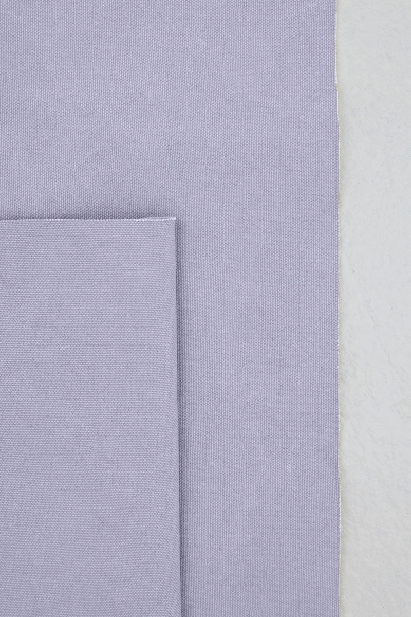 mind the maker | heavy washed canvas | pastel purple