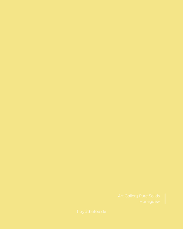 honeydew | art gallery PURE solids