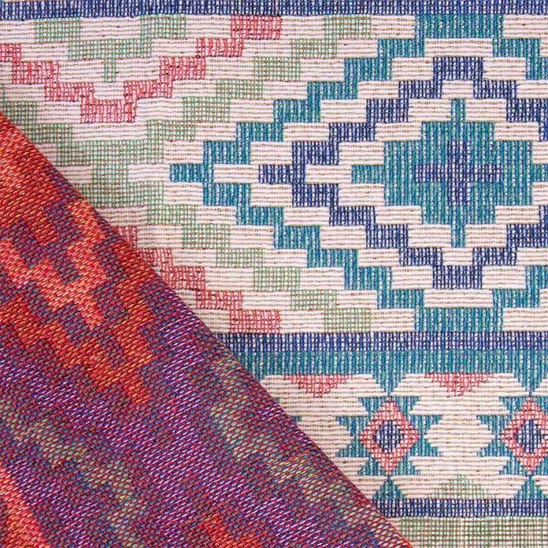katia | ethnic jacquard | aqua - floydthefox